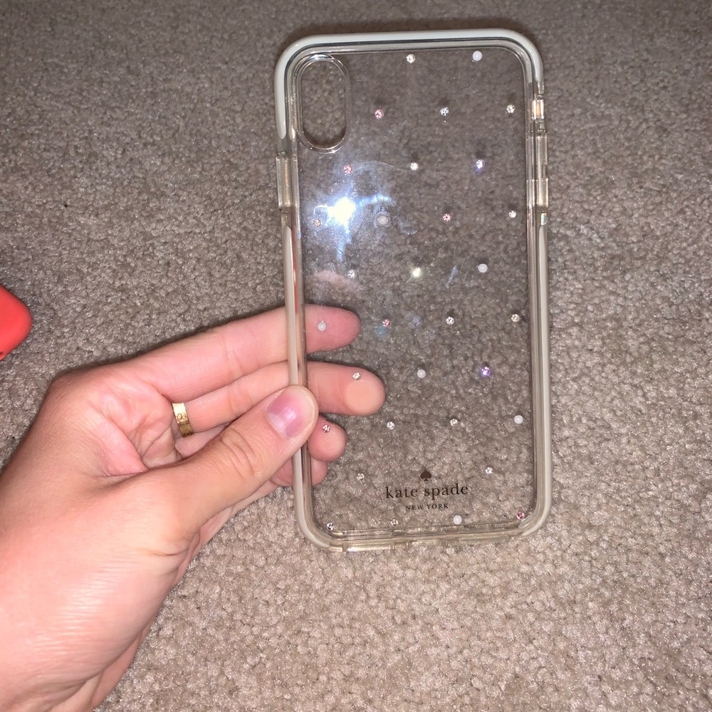 iPhone XS Max kate spade gem case